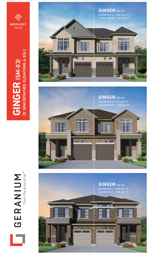 Ginger - Elev. B floor plan