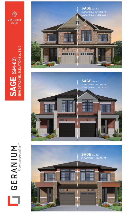 Sage - Elev. A-1 floor plan