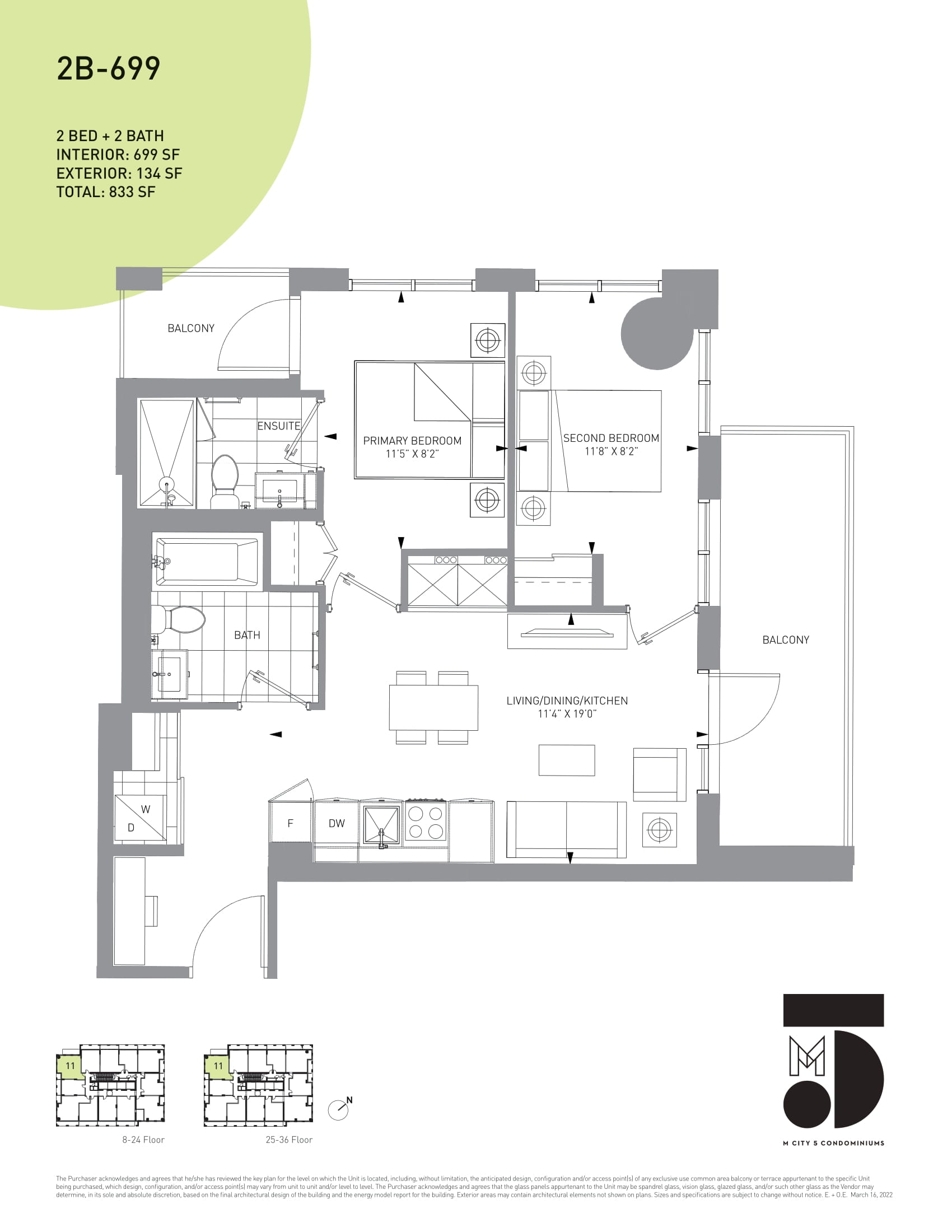 2B-699 floor plan
