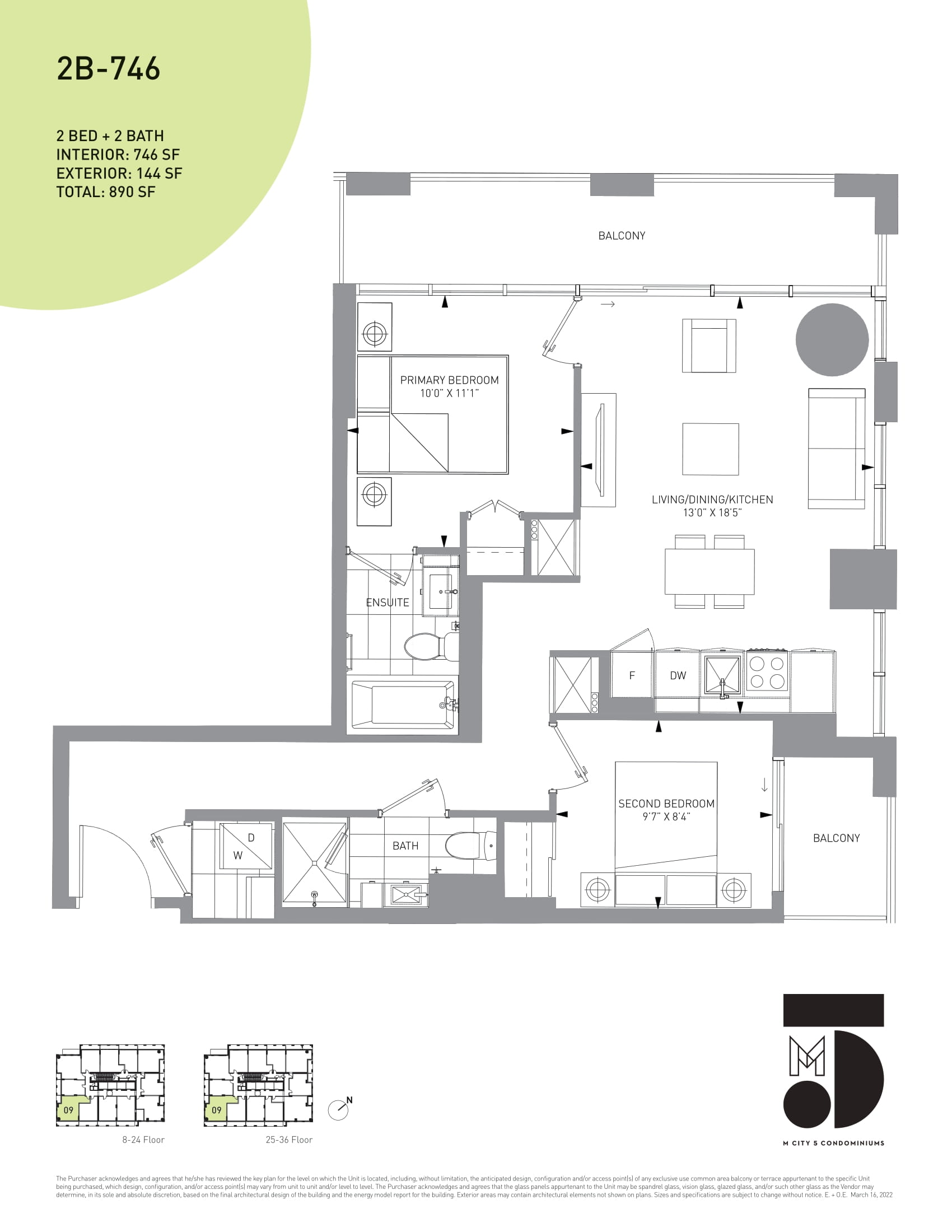 2B-746 floor plan