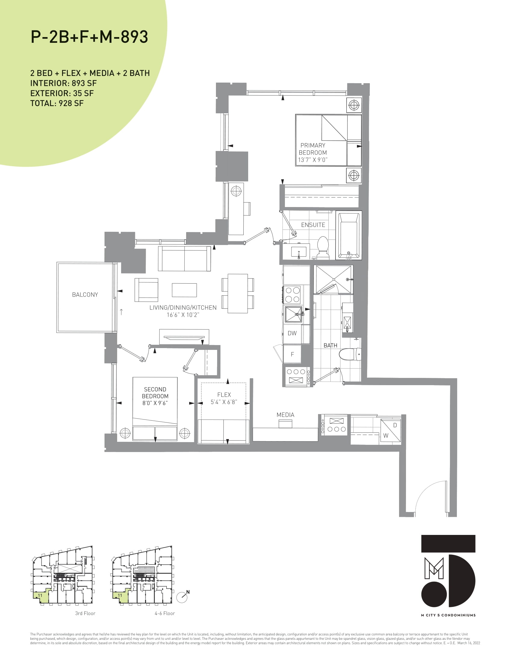 P-2B+F+M-893 floor plan