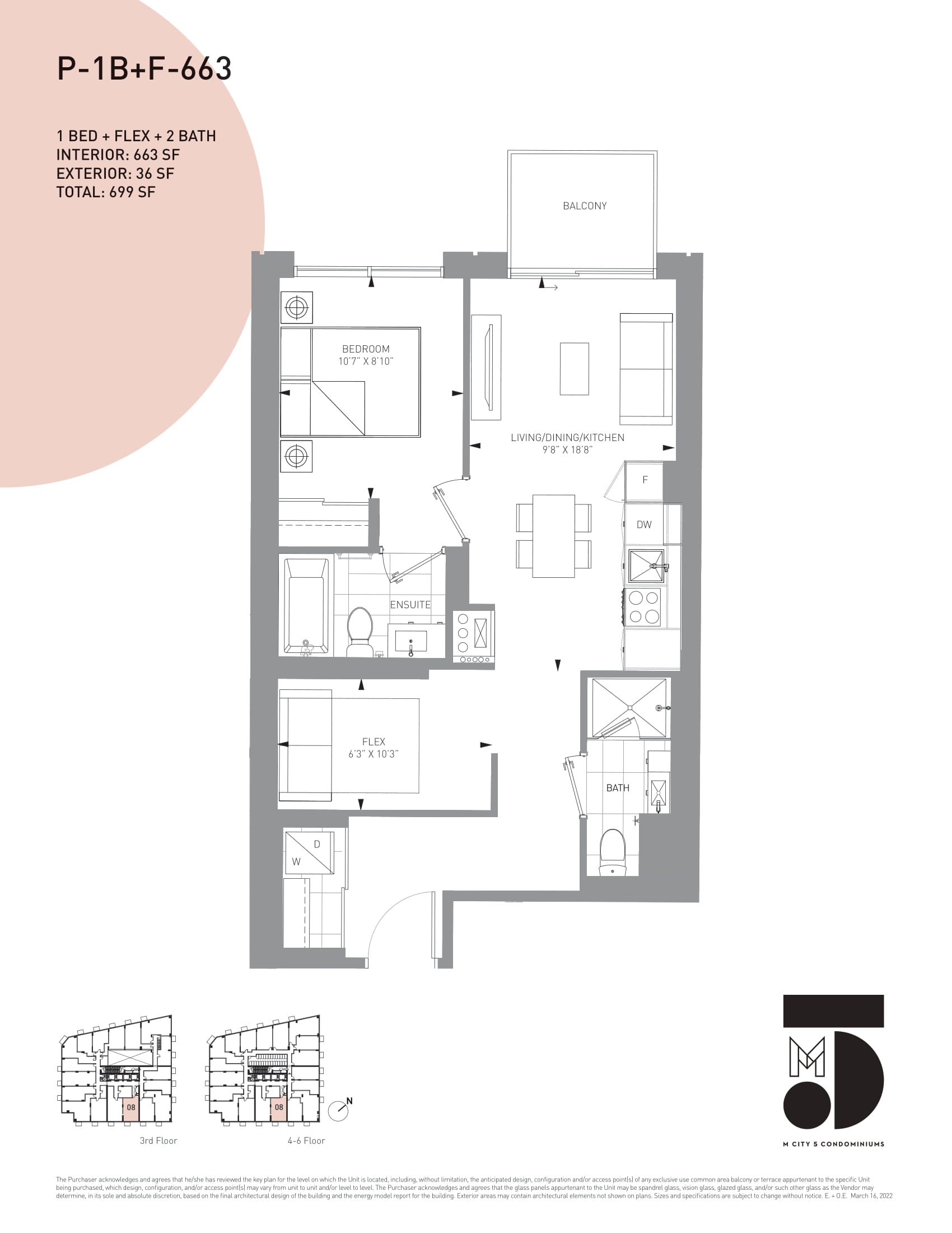 P-1B+F-663 floor plan