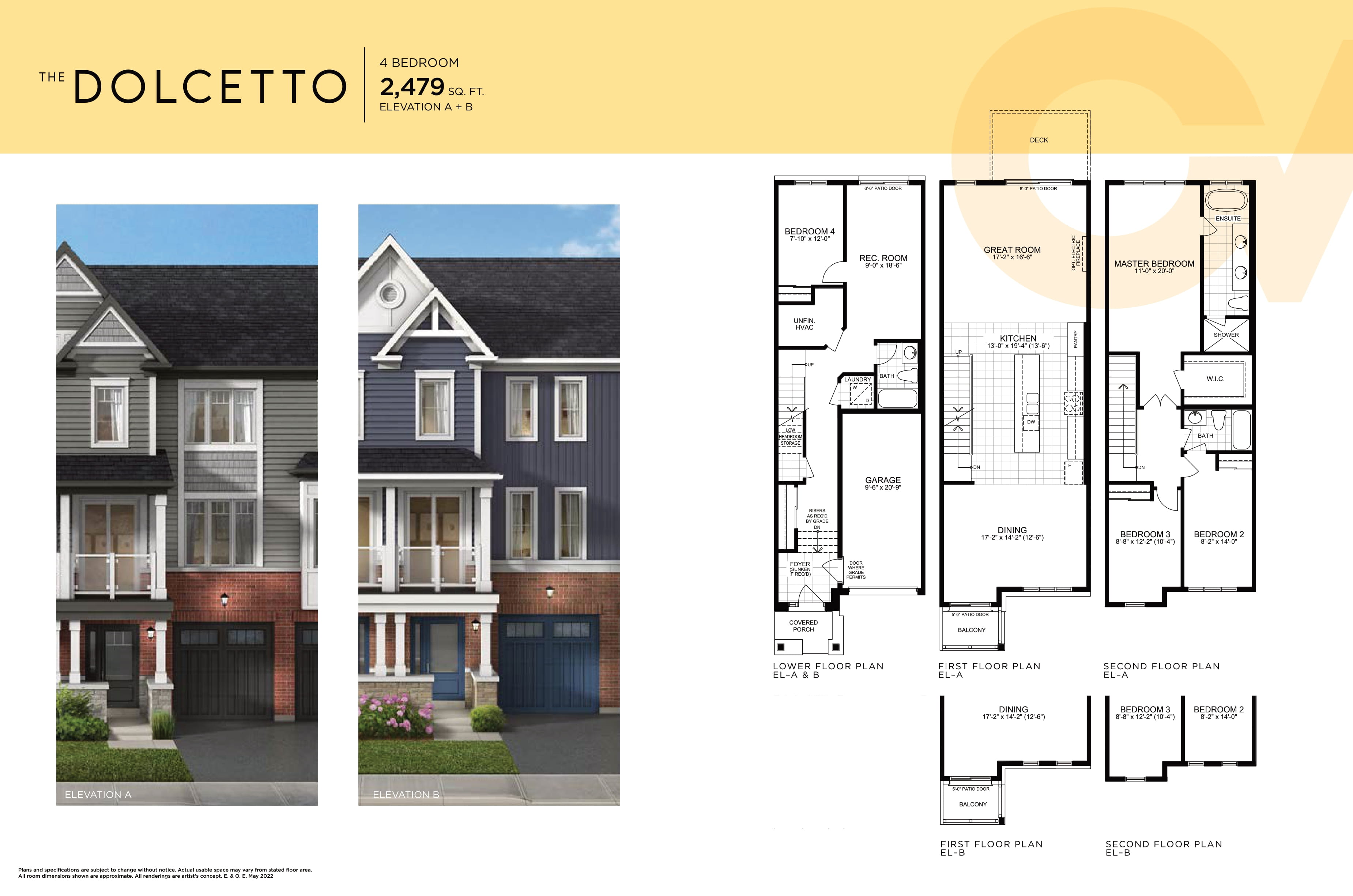 The Dolcetto floor plan
