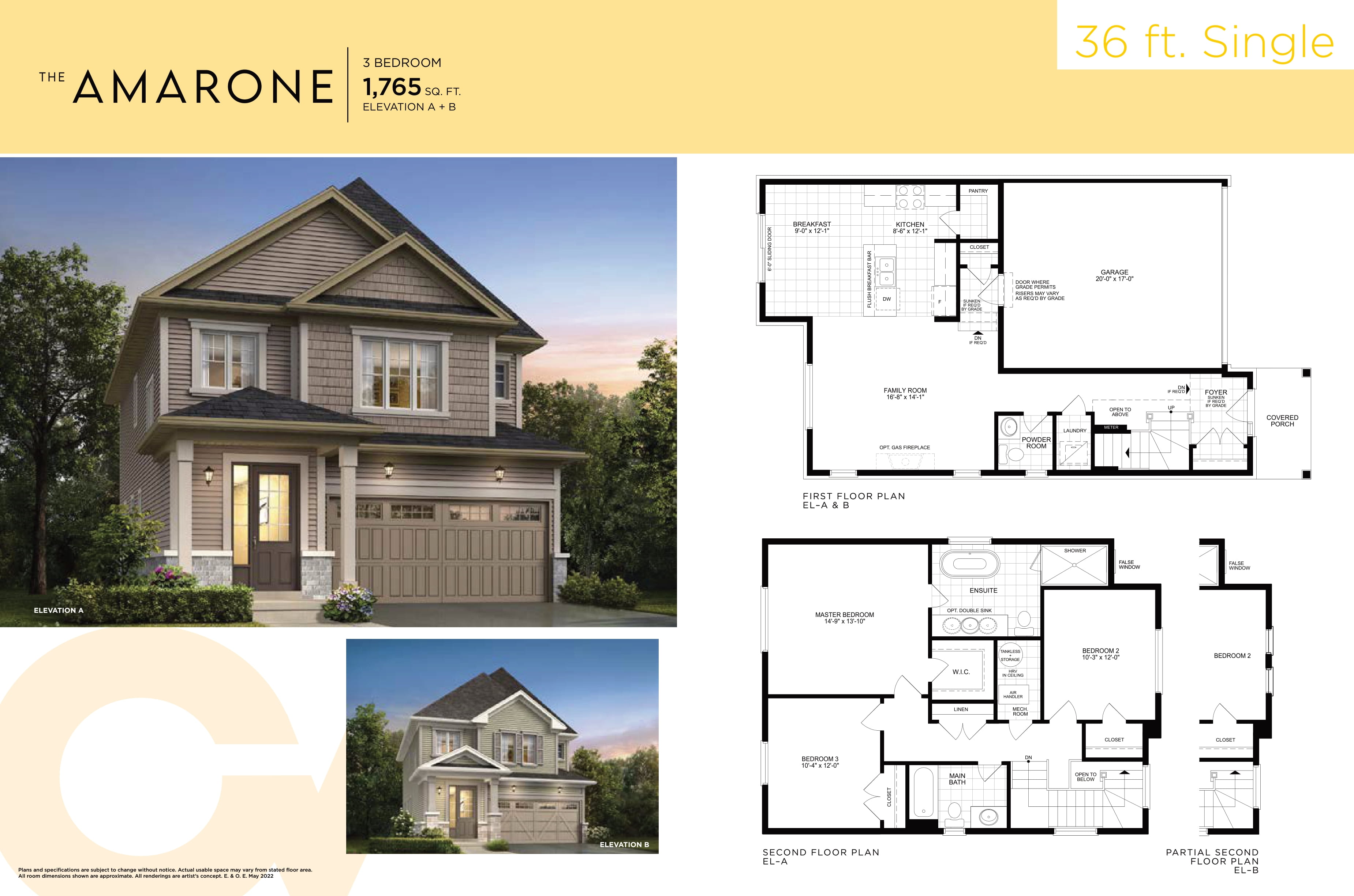 The Amarone floor plan