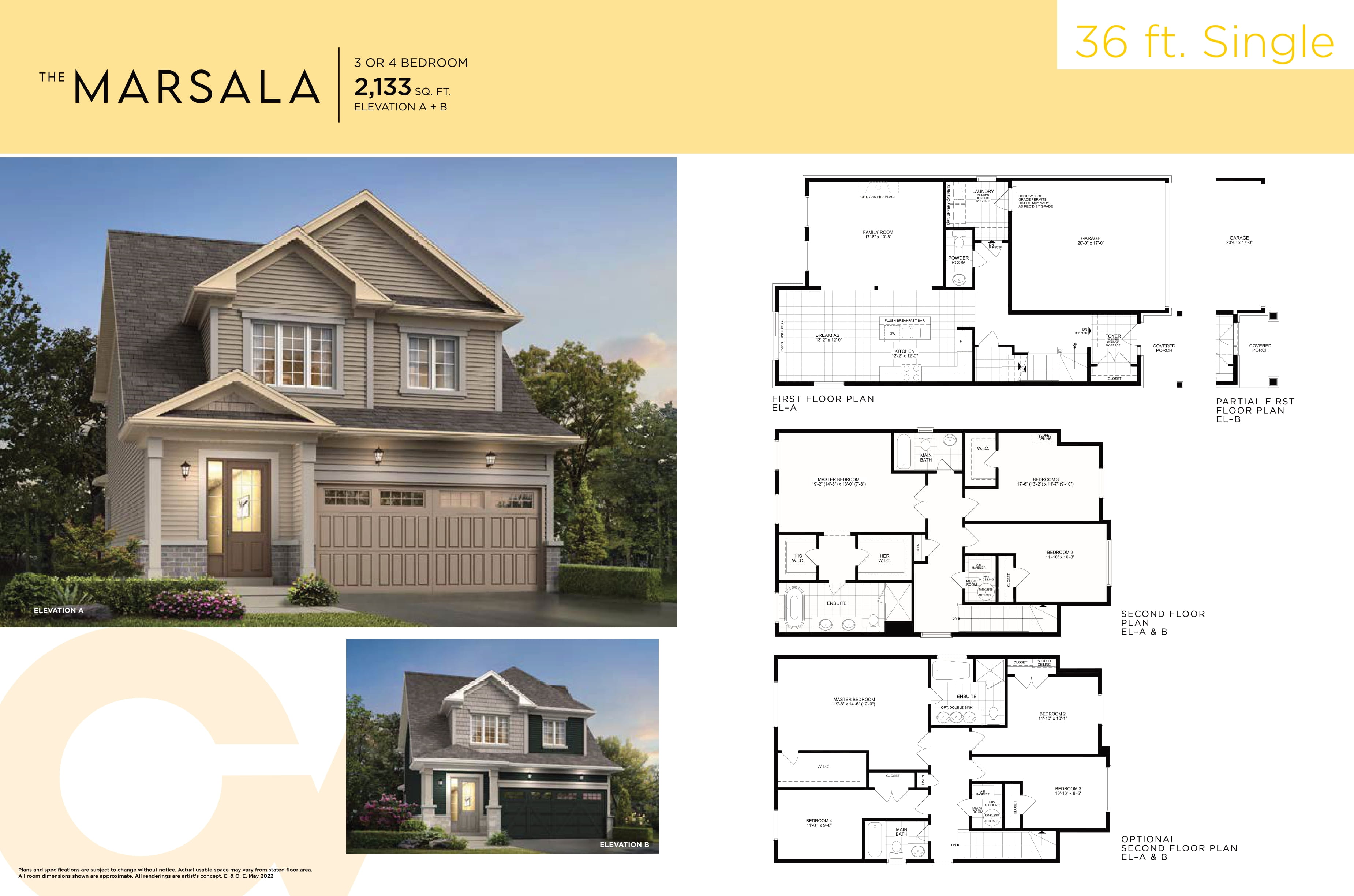 The Marsala floor plan