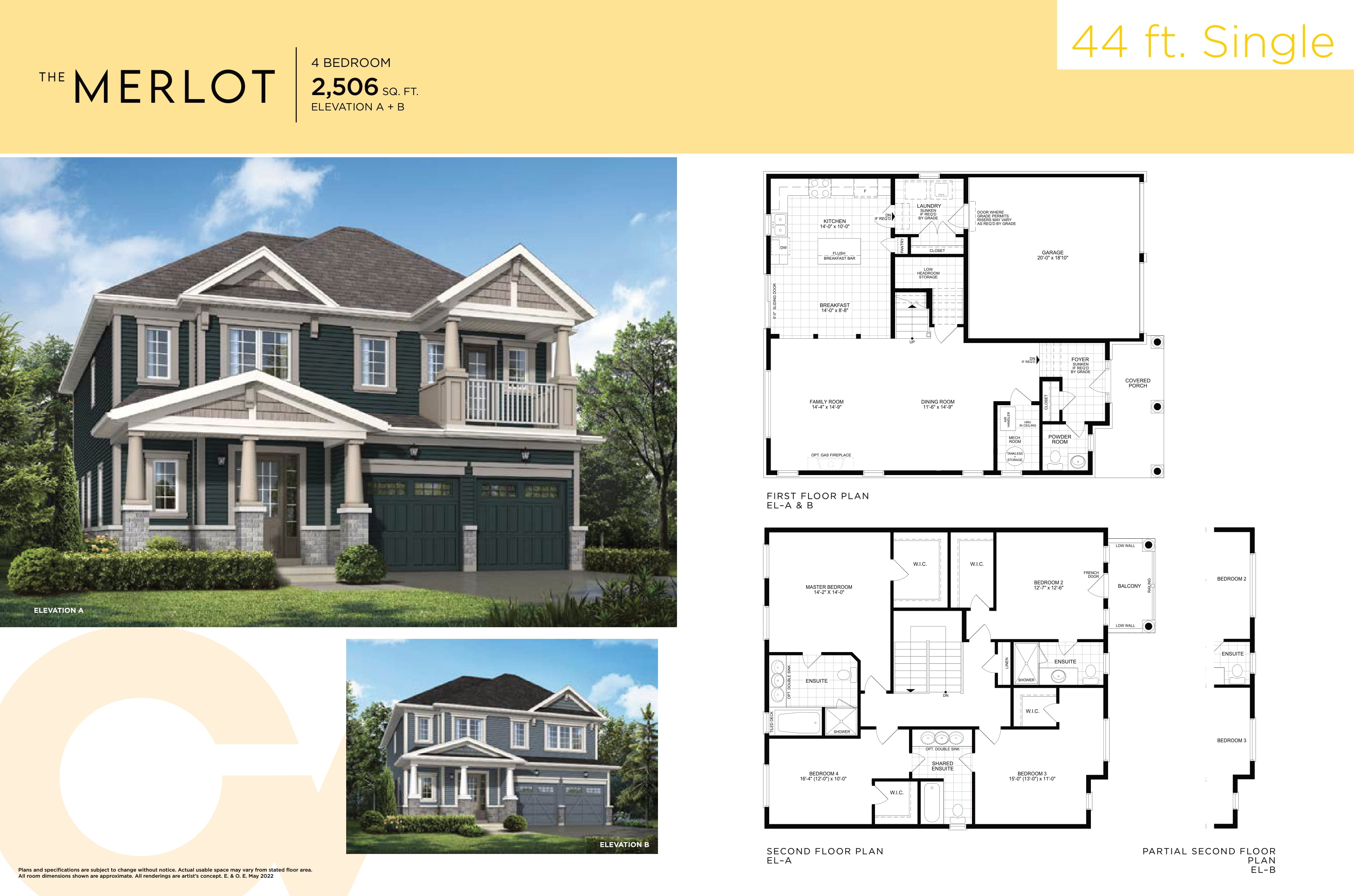 The Merlot floor plan