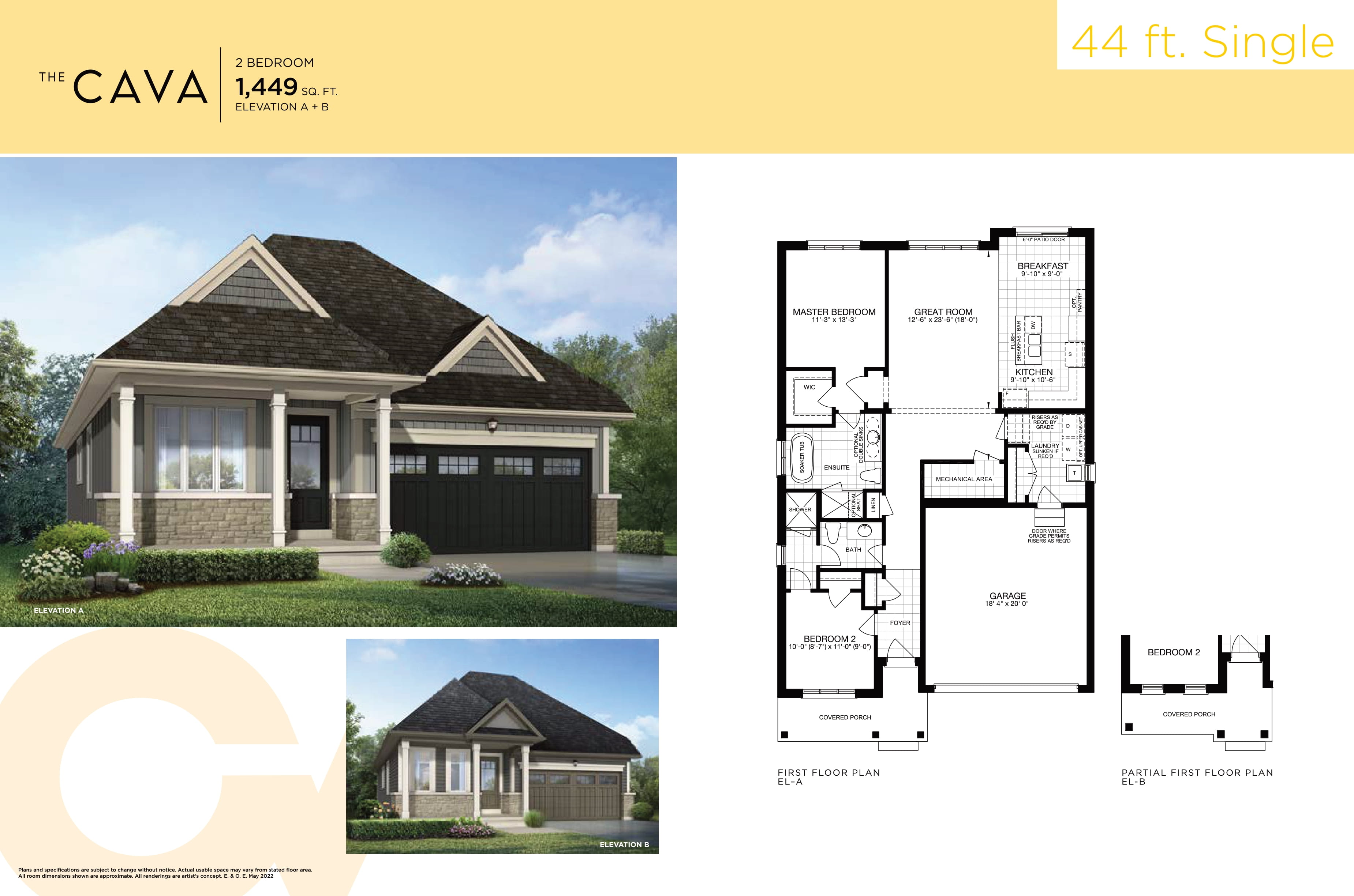 The Cava floor plan