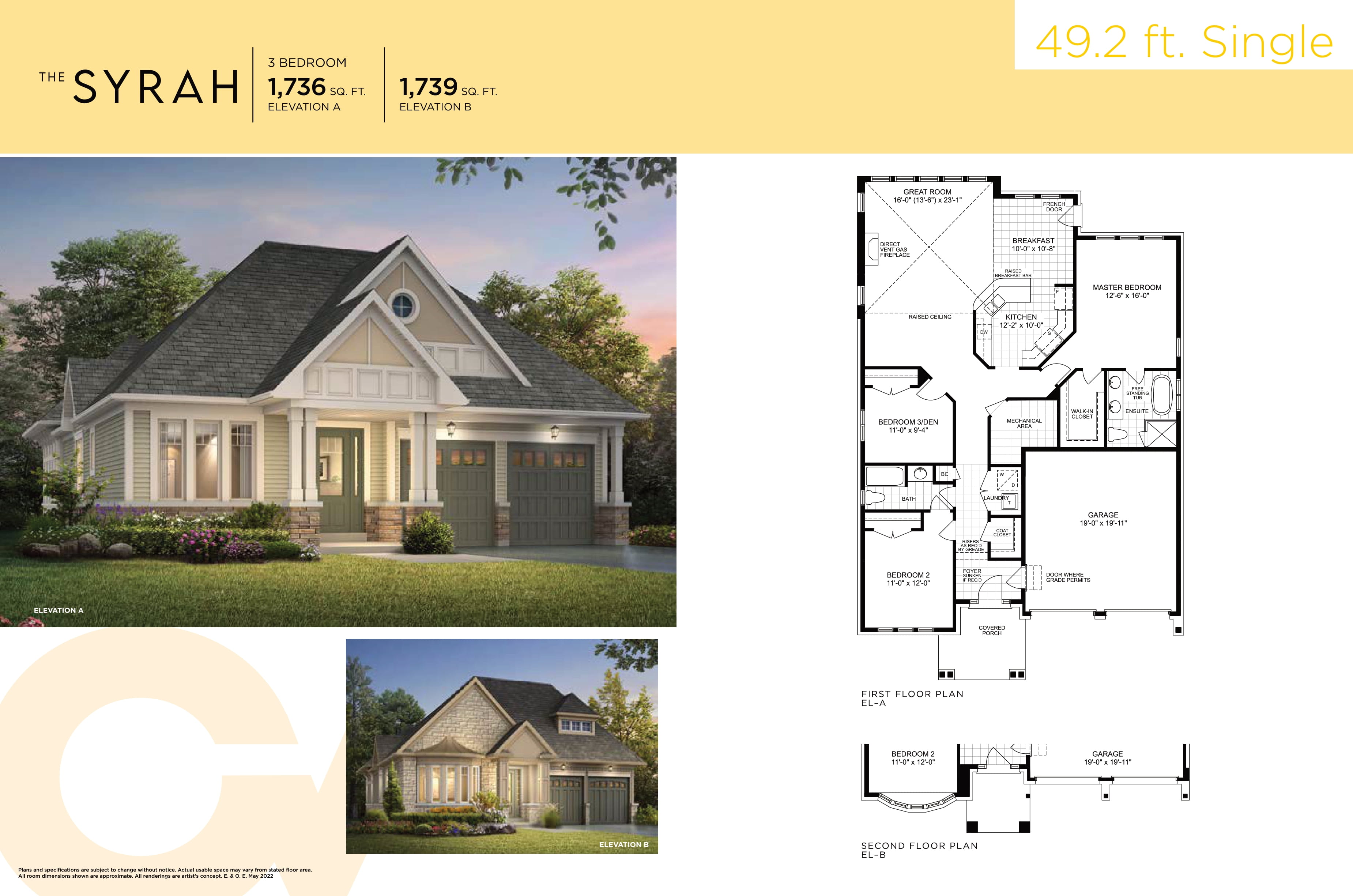 The Syrah floor plan