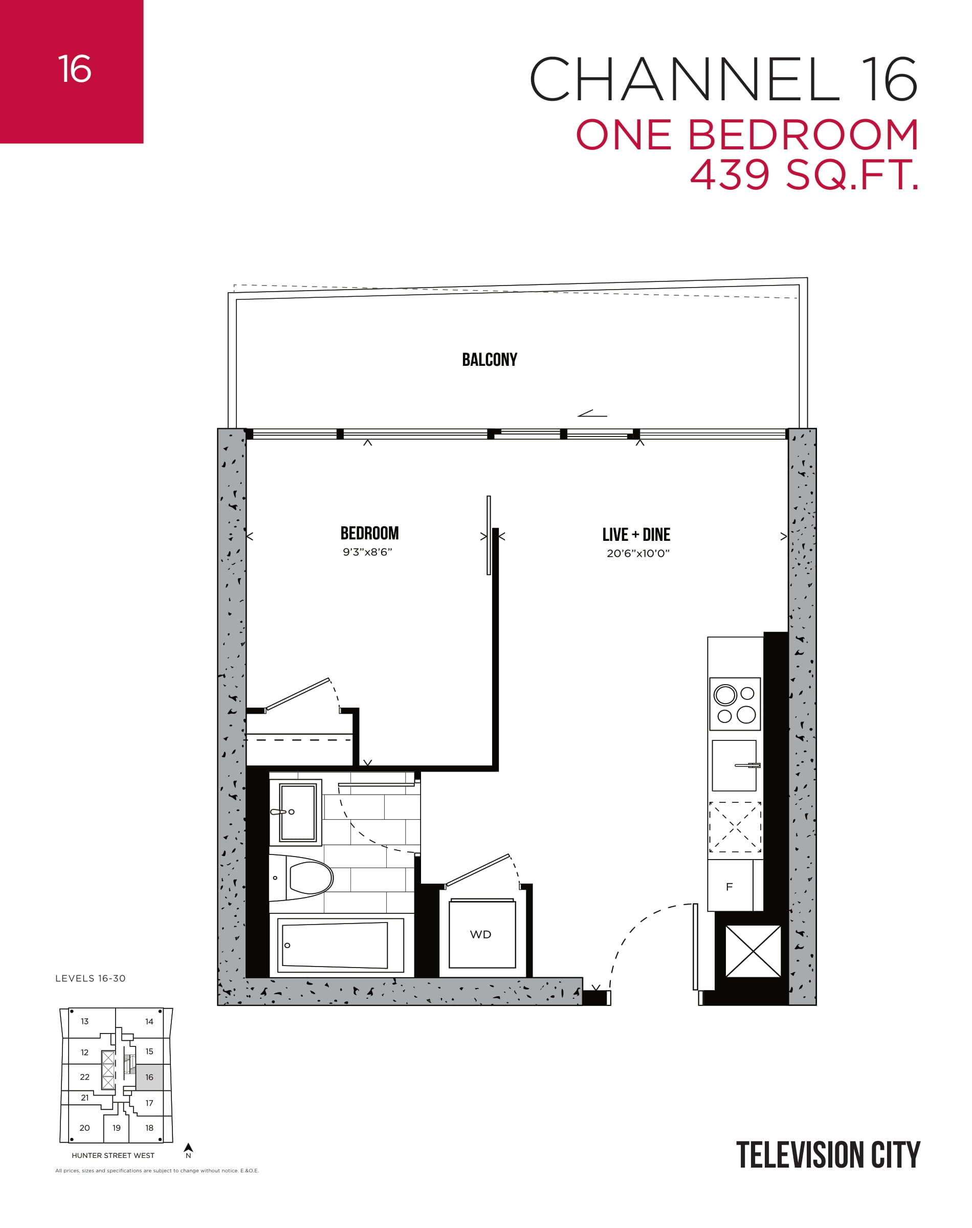 Channel 16 floor plan