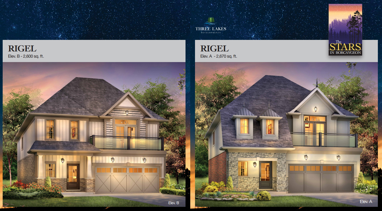 Rigel floor plan