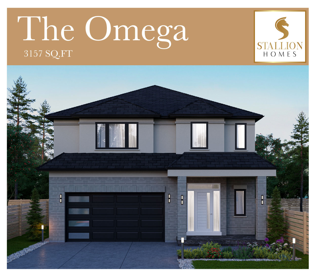 The Omega B floor plan