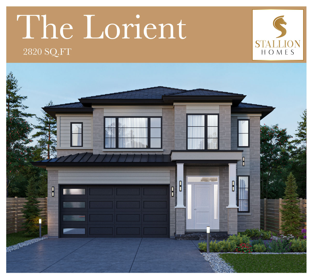 The Lorient floor plan