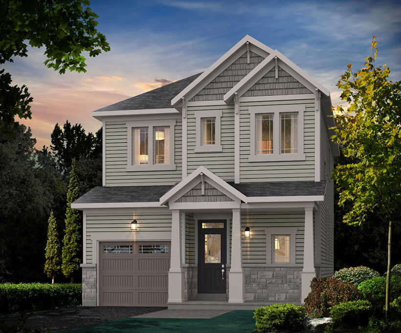 The Copperwood - Elev A floor plan