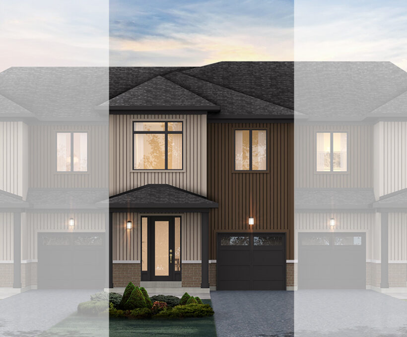 The Magnolia (INTERIOR OR END UNIT) floor plan