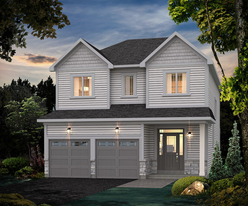 The Brookside - Elev E floor plan