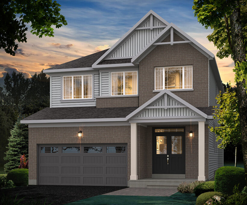 The Hillcrest - Elev E floor plan
