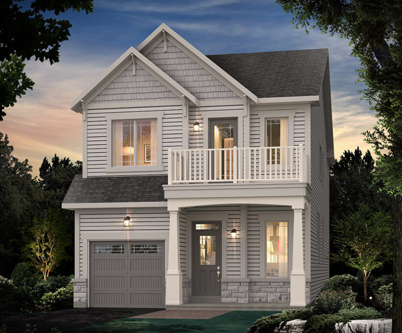 The Greystone - Elev A floor plan