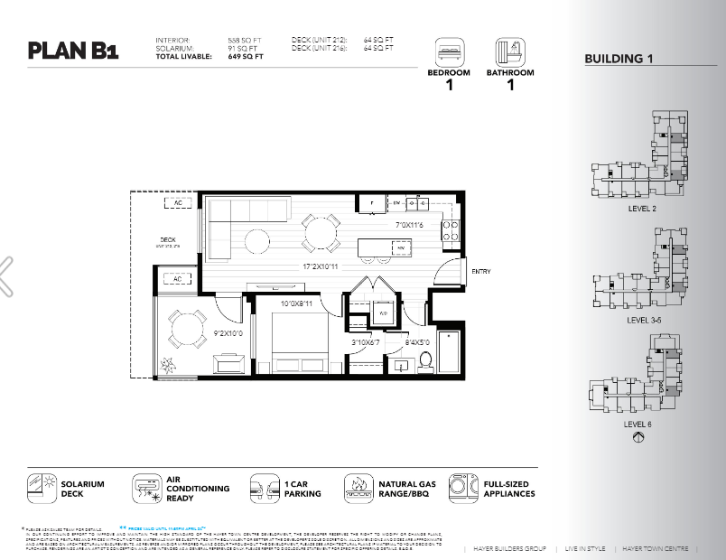 Plan B1 floor plan