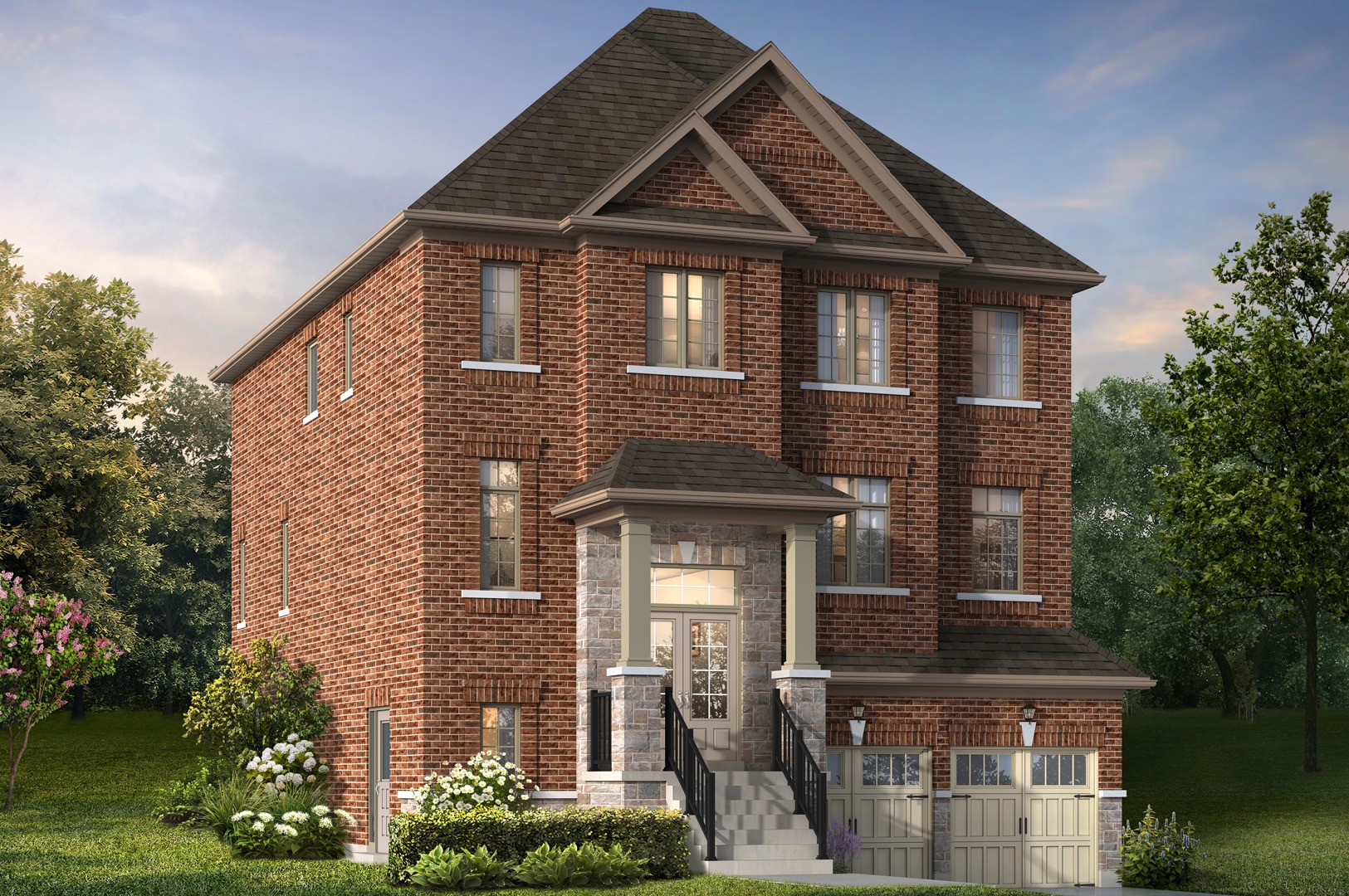 Campbell - Elev. A floor plan
