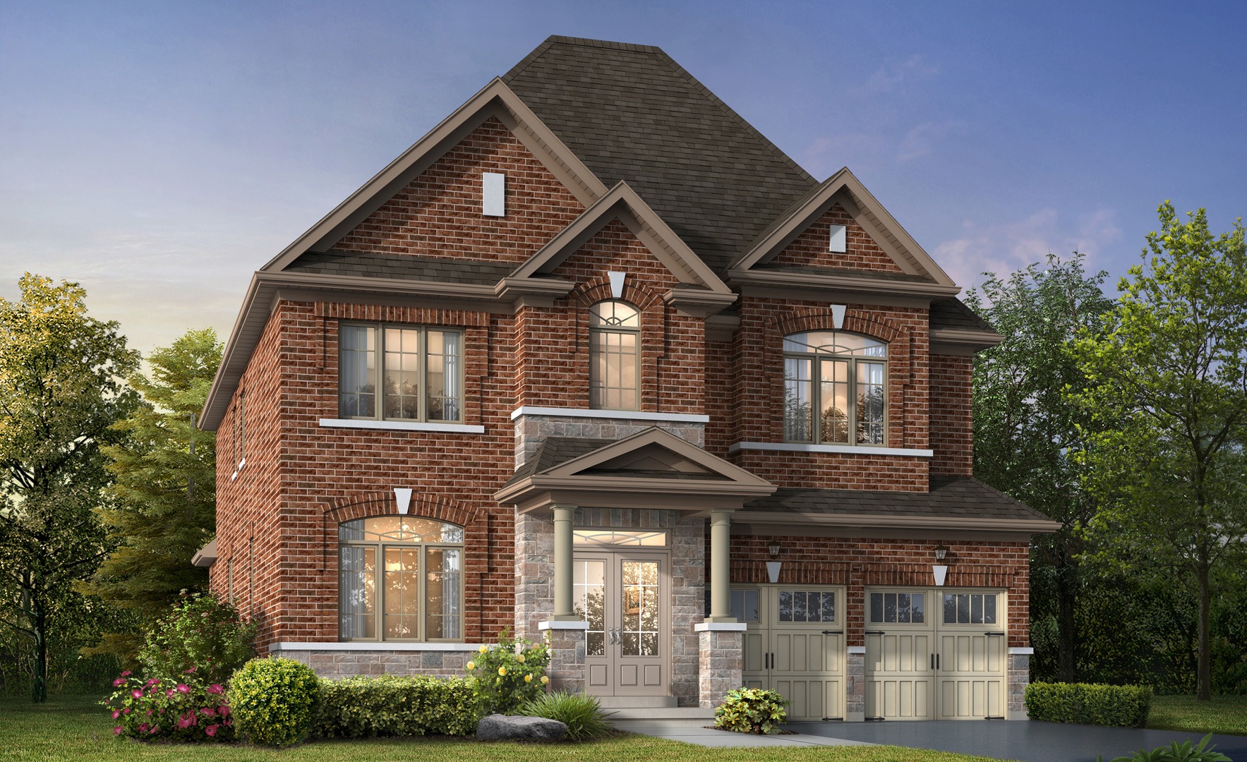 Secord - Elev. A floor plan
