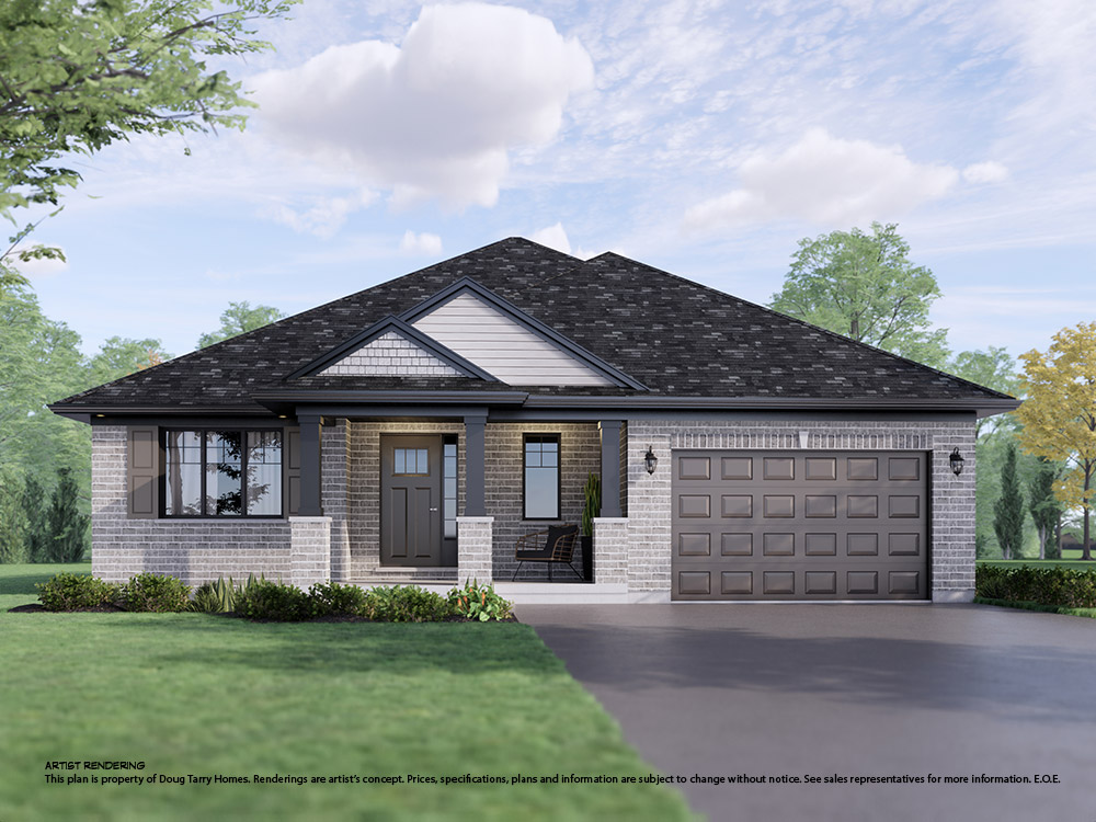 The Knollwood floor plan