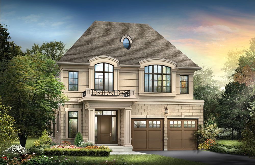 The Amalfi - Elev. B floor plan