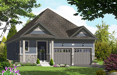 Maple - Elev. B floor plan