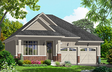 Victoria - Elev. A floor plan