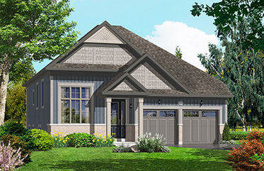 Sunnidale - Elev. A floor plan