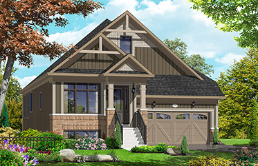Hillcrest - Elev. A floor plan