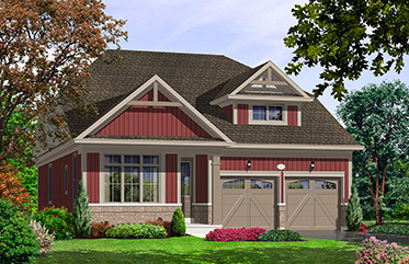 Simcoe - Elev. A floor plan