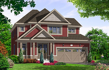 Edenvale - Elev. A floor plan