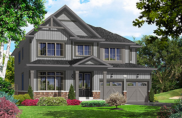 Parkhouse - Elev. A floor plan