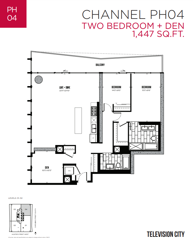 Channel PH04 floor plan