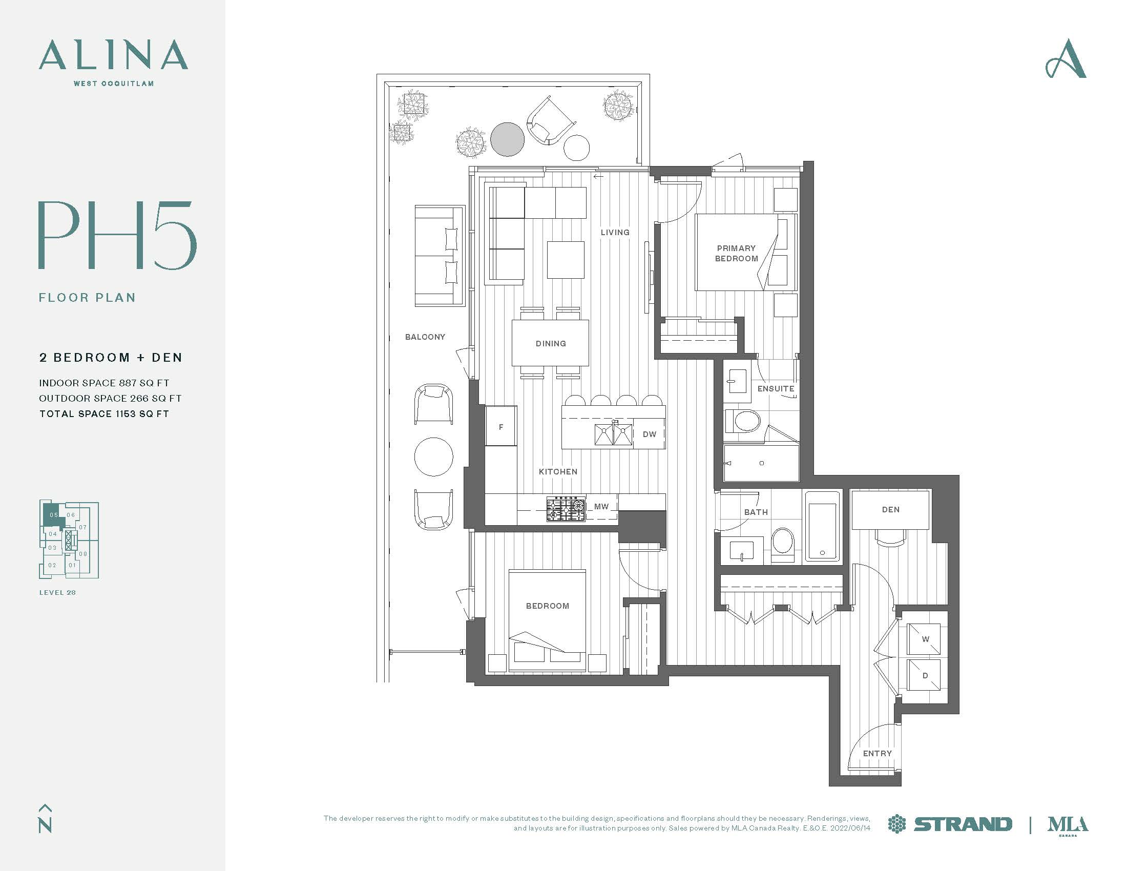 Plan PH5 floor plan
