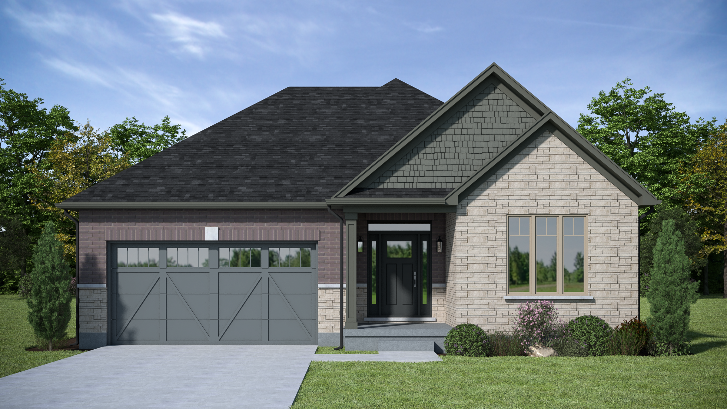 The Eaton II floor plan