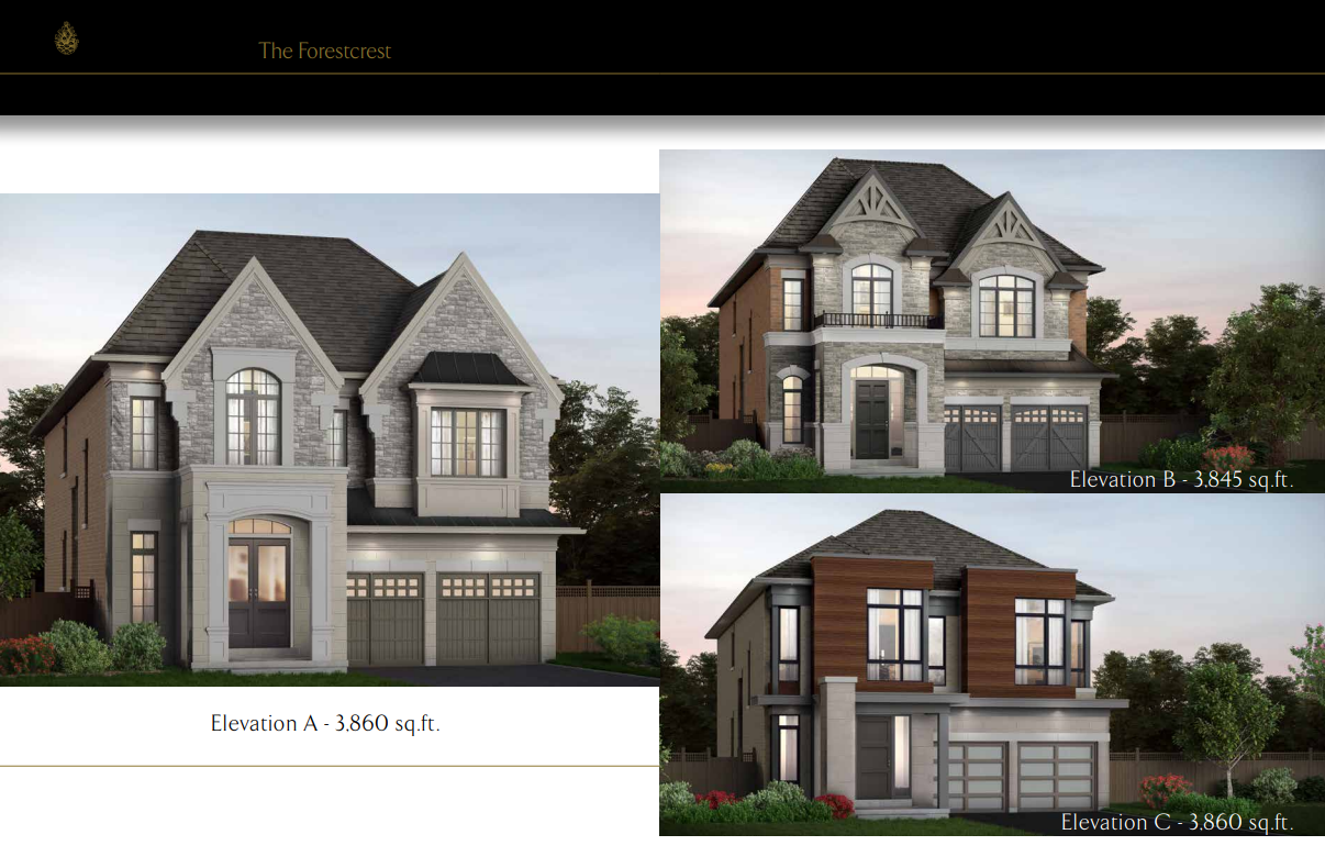 The Forestcrest floor plan