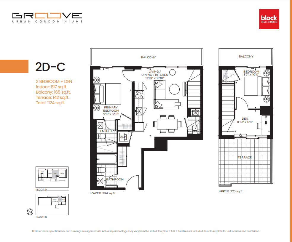 2D-C floor plan
