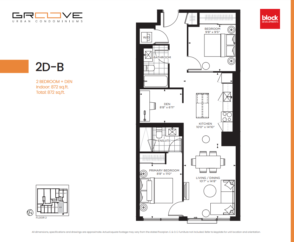 2D-B floor plan