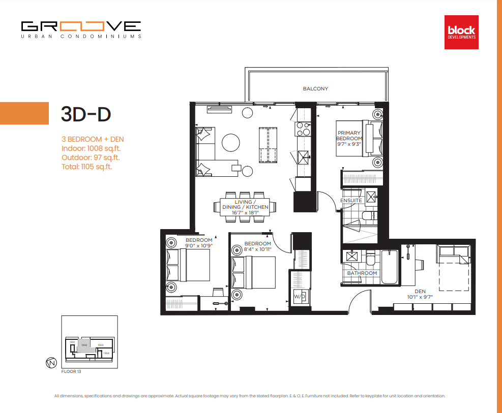 3D-D floor plan