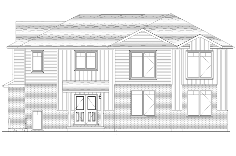 The Belair floor plan