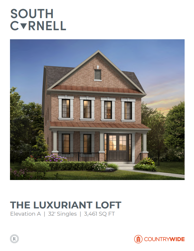 The Luxuriant (Loft) - Elev. A floor plan