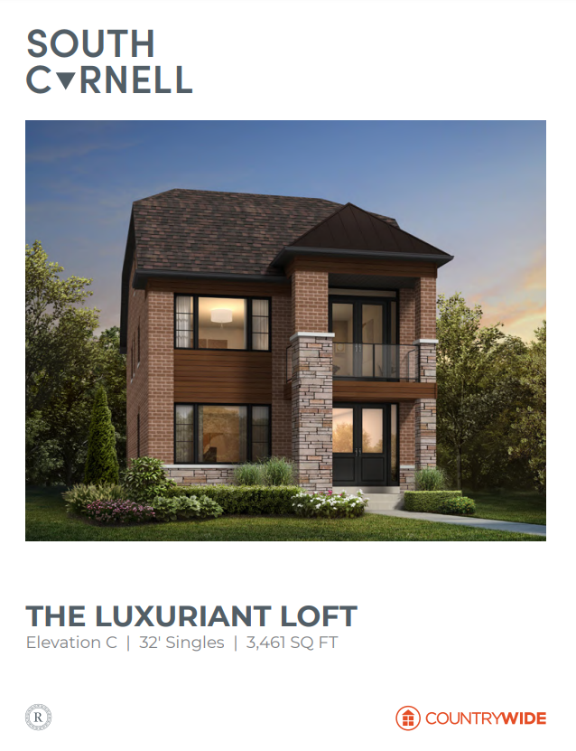 The Luxuriant (Loft) - Elev. C floor plan