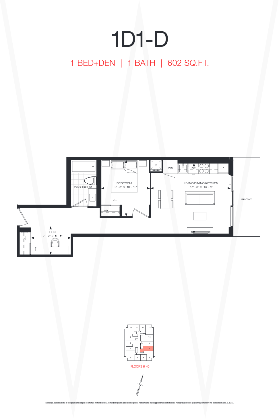 1D1-D floor plan