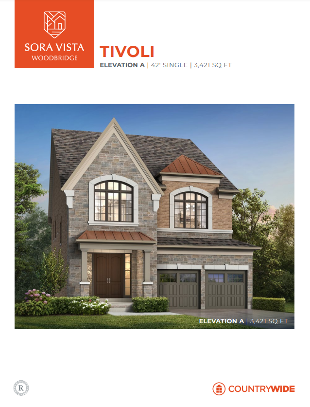 Tivoli - Elev. A floor plan
