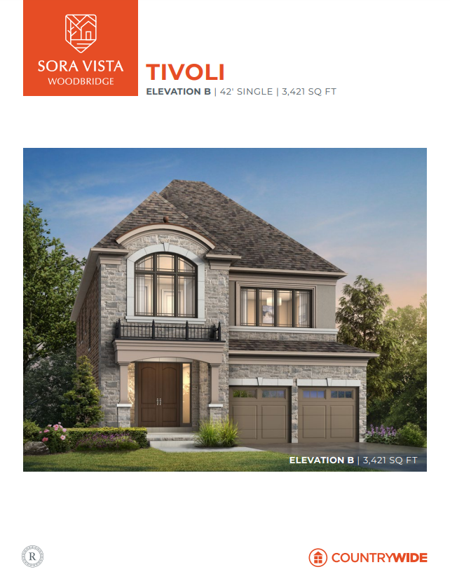 Tivoli - Elev. B floor plan