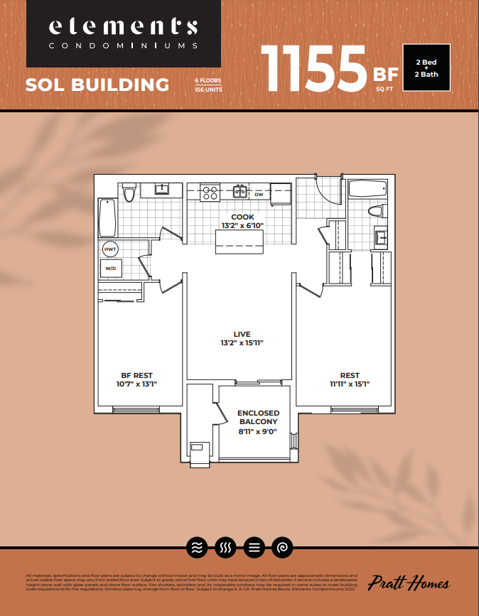 1155 BF floor plan