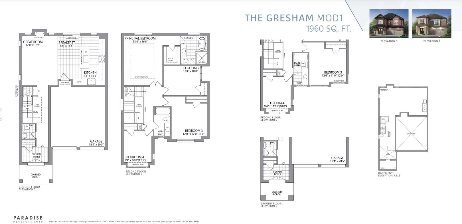 The Gresham Mod 1 floor plan