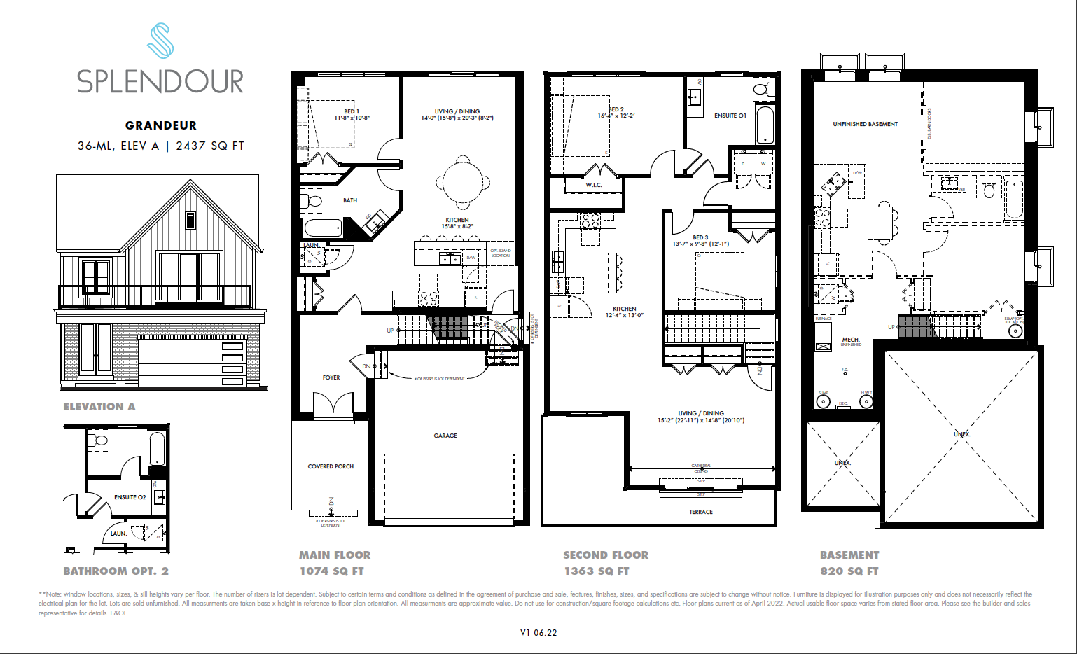 Grandeur L-A floor plan