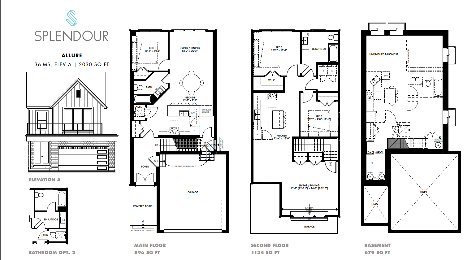 Allure S-A floor plan